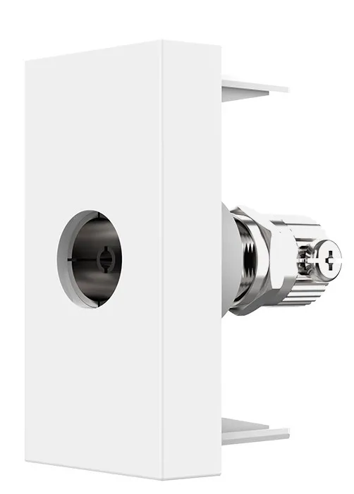 Розетка TV Белый Livolo