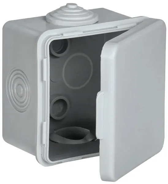 Коробка распред. о/п 65х65х50 IP54 СЕРАЯ GENERICA (150)