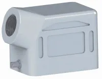 Корпус разъема SO-H6B-SK-2B-M20 угловой ввод M20, металл, IP65 SMICO