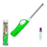 Зажигалка для газовых плит и розжига с Заправочным Баллоном LIGTER 