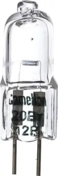 Лампа галоген.  JC G4 20W 12V Camelion