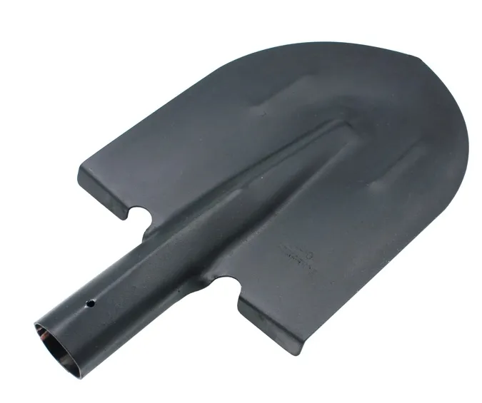 ЛОПАТА  "РЕЛЬСОВАЯ СТАЛЬ" ШТЫК с ребром жесткости б/ч 215х394, тулейка d 40 ON