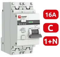 АВДТ АД-32 C16/1+N 30мА, тип АС, 4,5кА PROXIMA EKF РАСПРОДАЖА