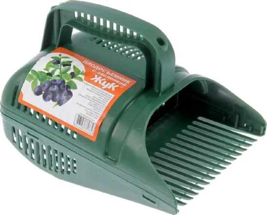 Комбайн "Черника" для сбора ягод ПЛАСТИК