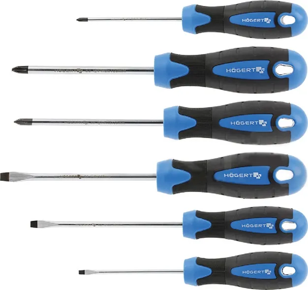 Набор отверток 6 шт., S2 HOEGERT, ком