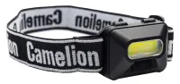 Фонарь Camelion LED5384 (налобн, черн.,1Вт COB LED, 3 реж, 3XAAA, пласт, блист)
