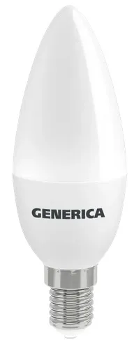 Лампа LED C35 E14 4000К 12Вт 1200Lm GENERICA
