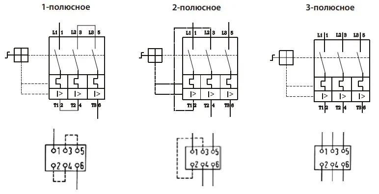 Авт. защиты эл. двигателя MS25-2,5 (1,6-2,5A) ETI