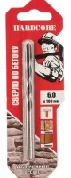 Сверло по бетону 6х100мм "Hardcore"