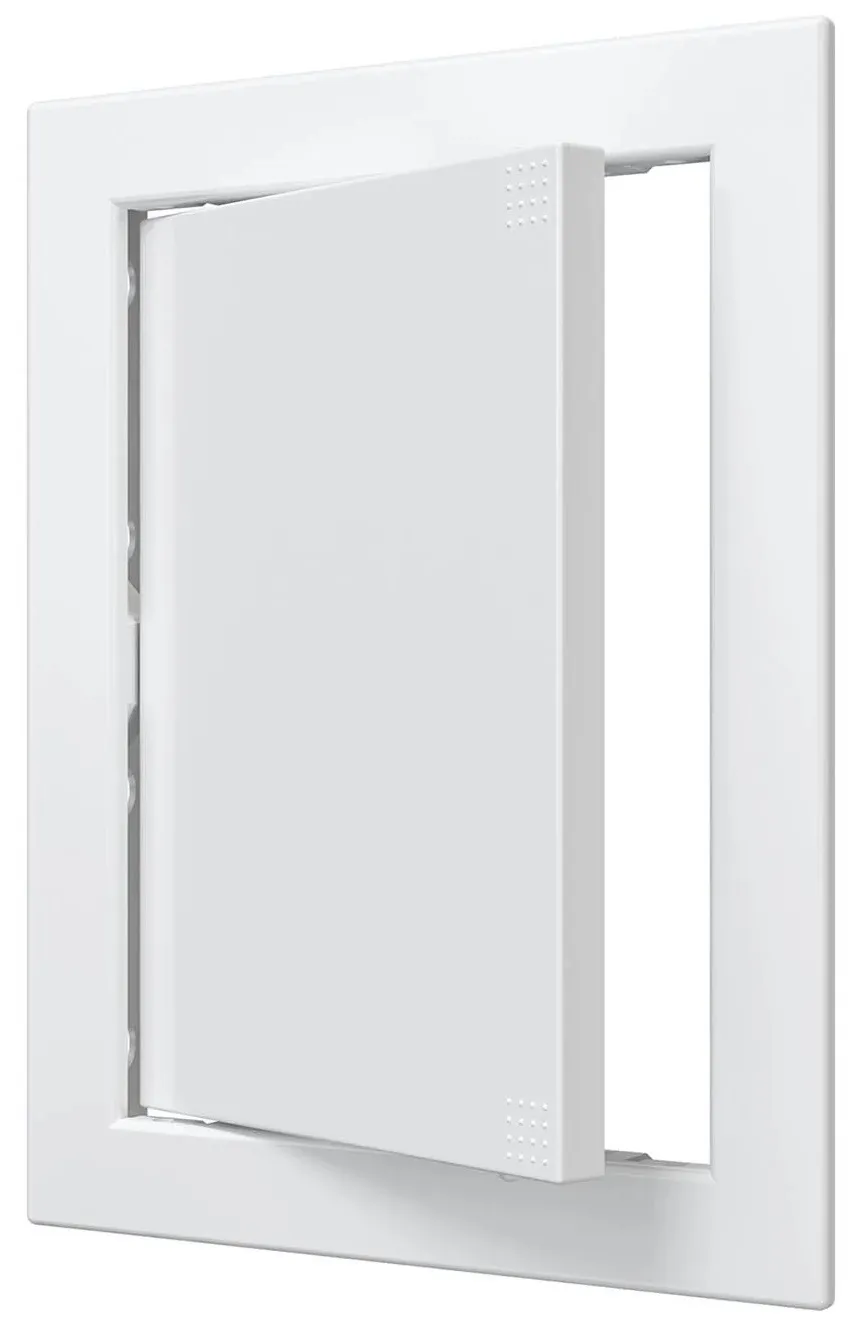 Люк ревизионный AD фланец 146х196 нажимной 168х218 пластик AURAMAX