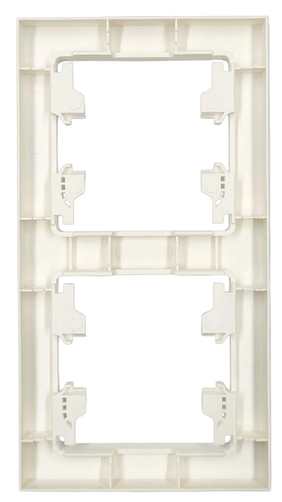 Рамка 2-я белая вертикальная U1A-029-2 SoftTouch "Uno" AWSproducts
