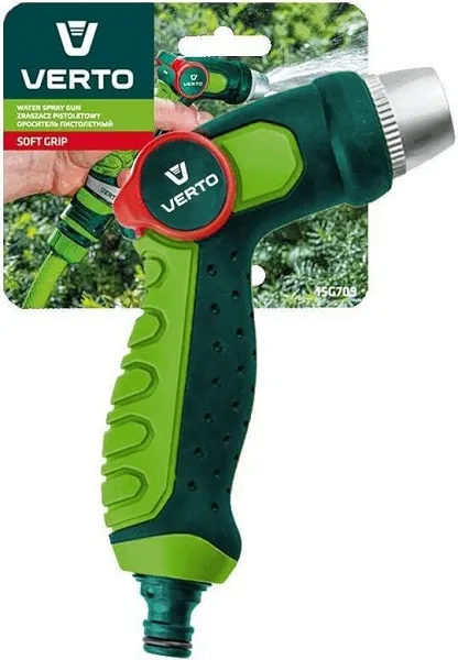 Ороситель пистолетного типа с плавной регулировкой напора воды VERTO