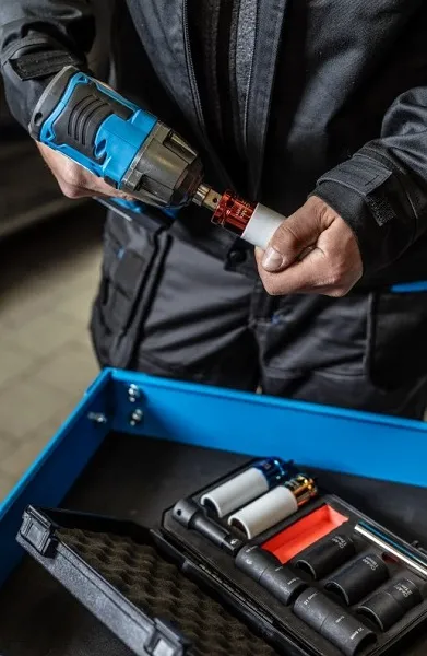 Головки ударные, экстракторы набор 1/2'' (10 шт.) HOEGERT