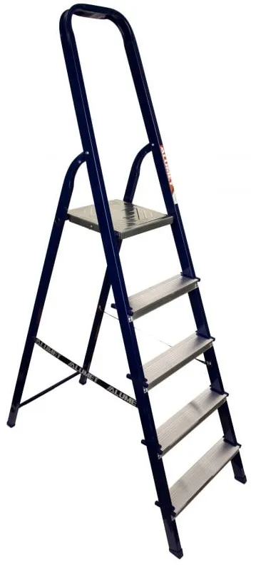 Стремянка стальная 5 ступеней (M8405) (ALUMET)