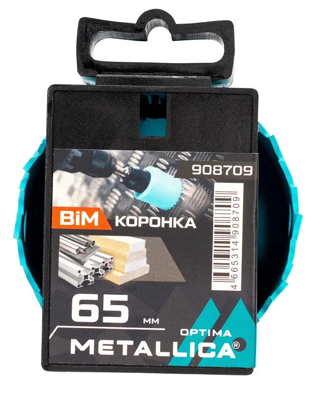 Коронка биметаллическая 65 мм METALLICA Optima