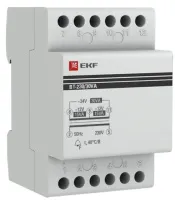 Трансформатор звонковый модульный BT-230В/12-12В 30ВА EKF PROxima