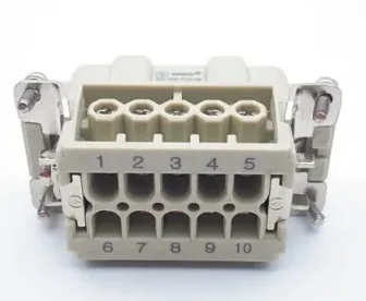 Разъем вилка SO-HE-010-M 10P+PE, 16A, 500V SMICO