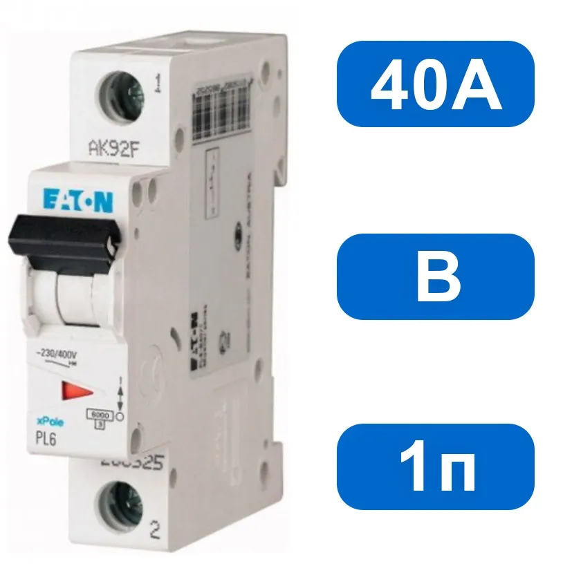 Автомат PL6-B40/1