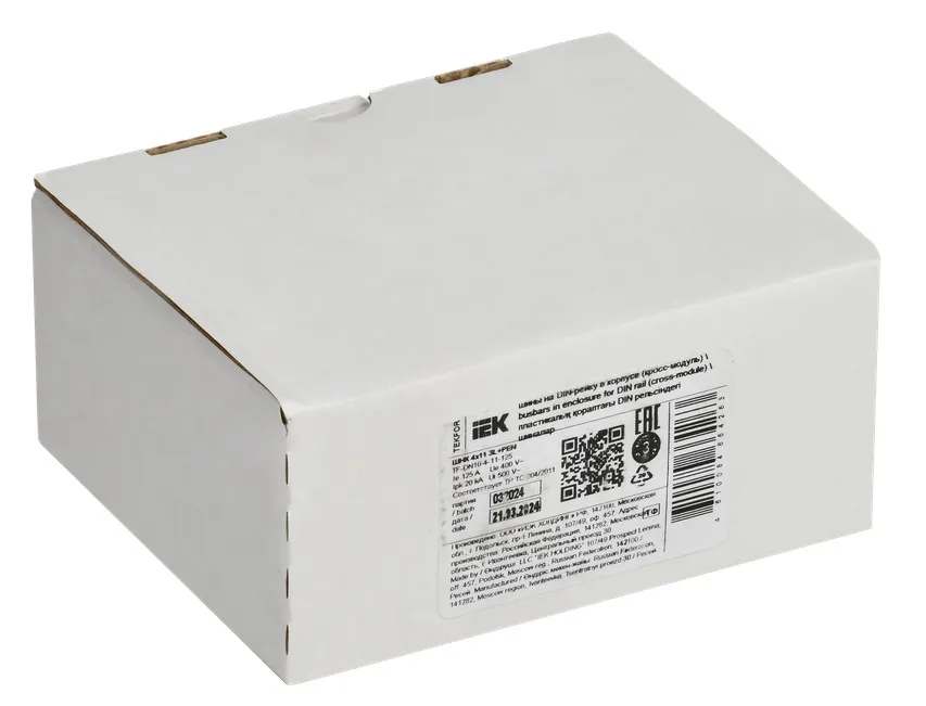 TEKFOR Шины на DIN-рейку (кросс-модуль) ШНК 4х11 3L+PEN IEK