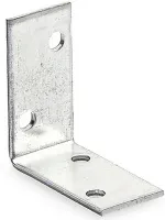 Крепежный уголок равносторонний KUR 20*40*40 (по 50шт) (МС)