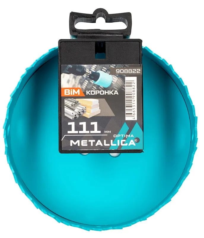 Коронка биметаллическая 111 мм METALLICA Optima