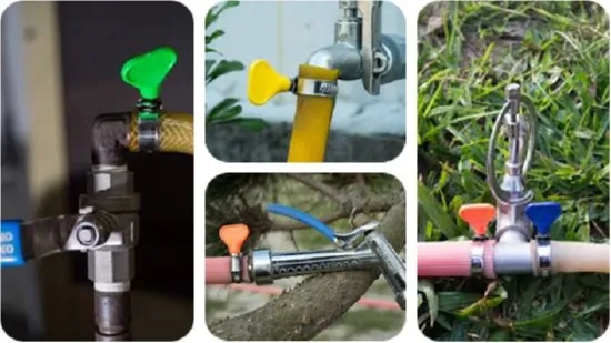 Хомут червячный с ключом ("бабочка") 20-32/9 W1