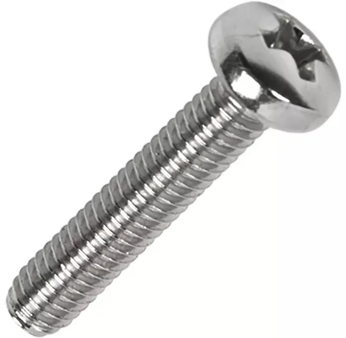 Винт М4*12 полукруг DIN7985 цинк (16 шт.) (Стройбат), уп