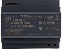 Источник питания HDR-150-12 AC/DC 12В 11,3А 135,6 Вт на DIN рейку