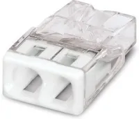 Клемма 2 отверстия 0,5-2,5 24А СМК 2273-242 с пастой (WAGO)