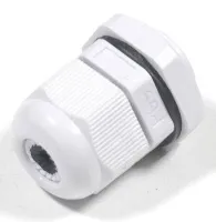 Кабельный ввод PG9 (4-8 мм) серый пластик IP68 (Гофроматик)