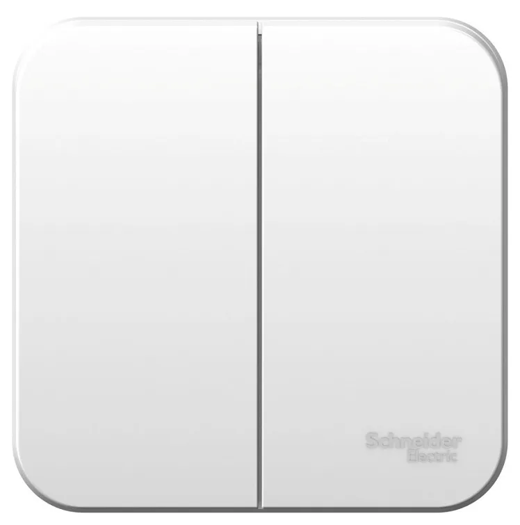 Выключатель 2-кл. Белый Blanca SE