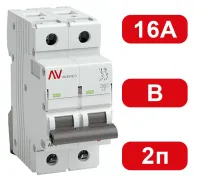 Автоматический выключатель AV-6 B16/2 6кА  AVERES EKF