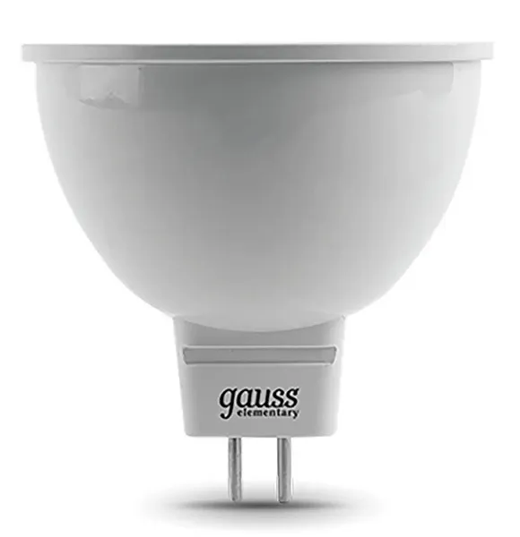 Лампа LED MR16 GU5.3 4100К 3.5Вт 300Лм Elementary Gauss
