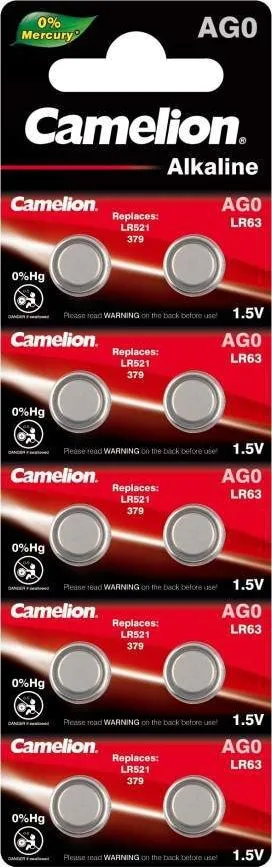 Батарейка G0 (379A/LR521) CAMELION BL-10