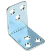 Уголок мебельный 42*42*30*2.3 цинк (1шт.) (ХС)