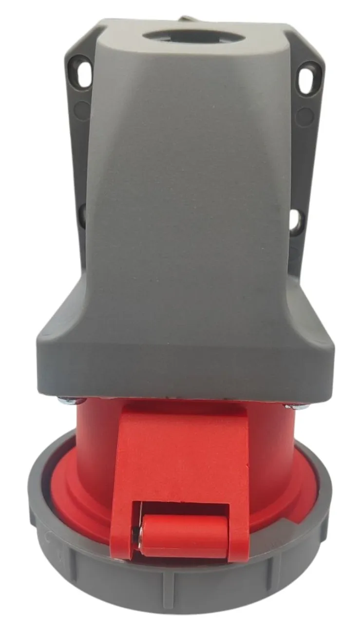 Розетка стационарная 32A 5п (3P+PE+N) SLN-1252 IP67, 380В, AWSPRODUCTS