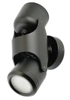 Светильник садово-парковый 220-240В 2*GU10 DH1502, черный (на стену) Feron