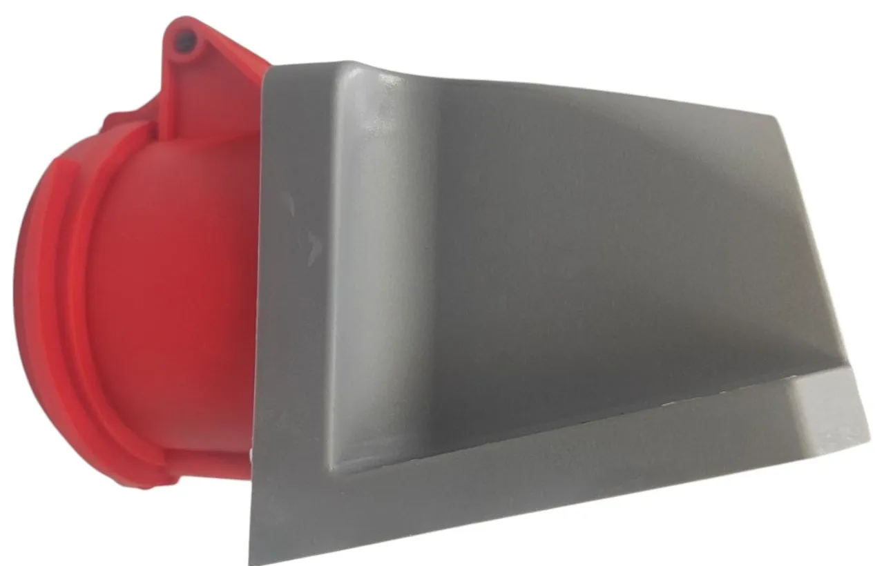 Розетка стационарная 32A 5п (3P+PE+N) SLN-125K IP44, 380В, AWSPRODUCTS