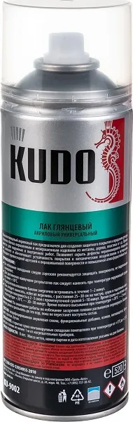Лак акриловый АВТО 520мл KUDO