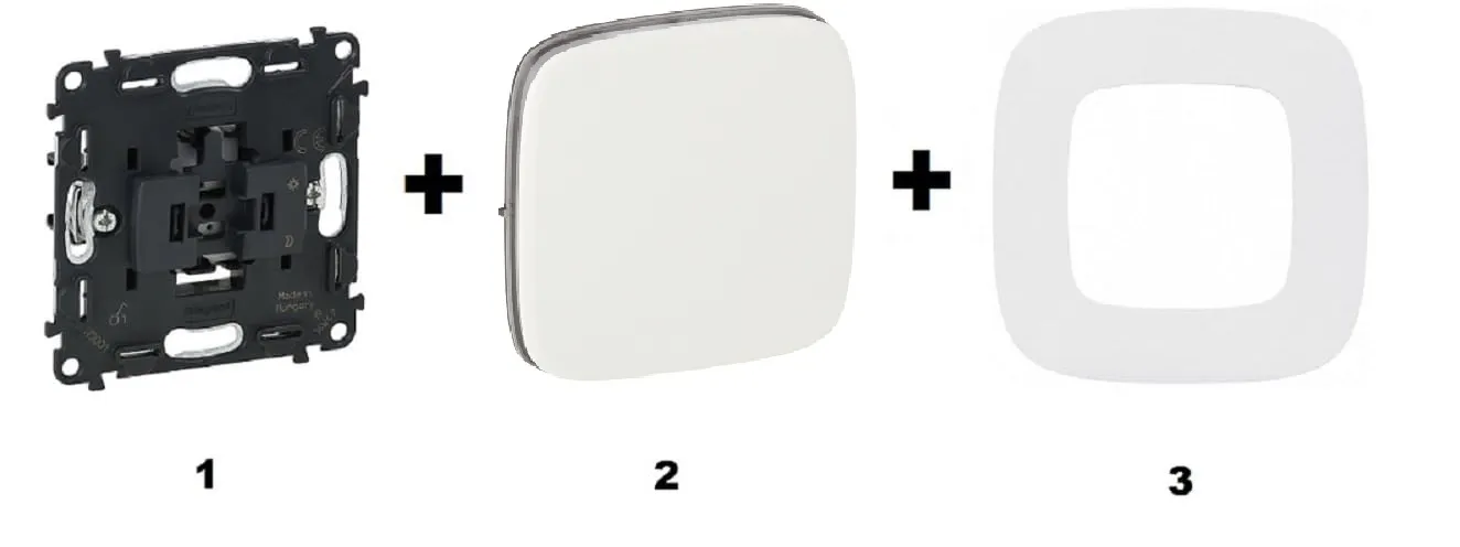 Лицевая панель для Выключатель 1-кл. Жемчуг ALLURE LEGRAND