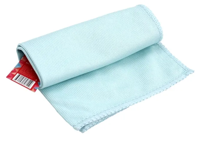 Салфетка из микрофибры для сантехники 30х40см, 3 цвета КОШКИН ДОМ