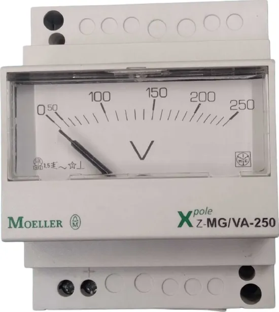 Вольтметр аналоговый  Z-MG/VA-250 (0-250А)