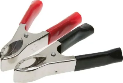 Зажим "крокодил"  30А 75мм в изоляции PROCONNECT (пакет боб) 2шт., уп