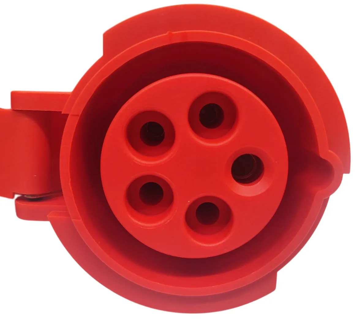 Розетка переносная 16A 5п (3P+PE+N) SLN-2152 IP67, 380В, AWSPRODUCTS