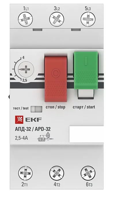 Авт. защиты эл. двигателя АПД-32 (2,5-4,0А)  PROXIMA EKF