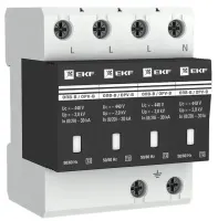 УЗИП (разрядник) ОПВ-B/4P In 30кА 440В с сигн. EKF