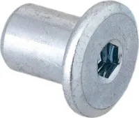 Гайка М6*12 (Эриксона) цинк (40 шт.) (Стройбат)