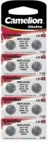 Батарейка G12 (386A/LR43/186) CAMELION BL-10