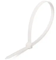 Хомут 3,0*200 белый нейлон морозостойкие (100 шт.) КСС "NORD" (КВТ), уп