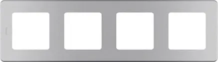 Рамка 4-я Алюминий INSPIRIA LEGRAND